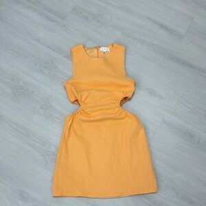 Vici Orange Mini Dress